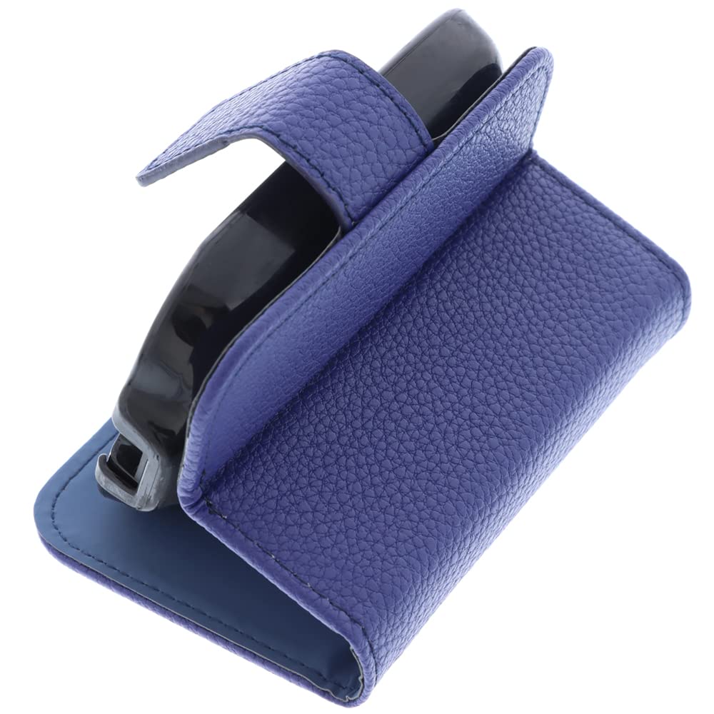 foto-kontor Bag compatible with Abbott Freestyle Libre 3 Book Style blue case protection cover book, Book Blue - Image 4