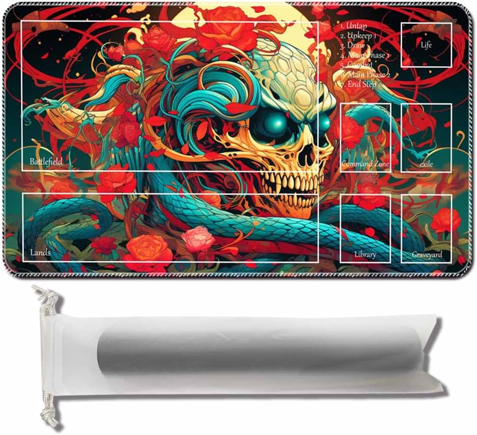 MTG Playmat, TCG playmat Stitching Customized playmat 24 x