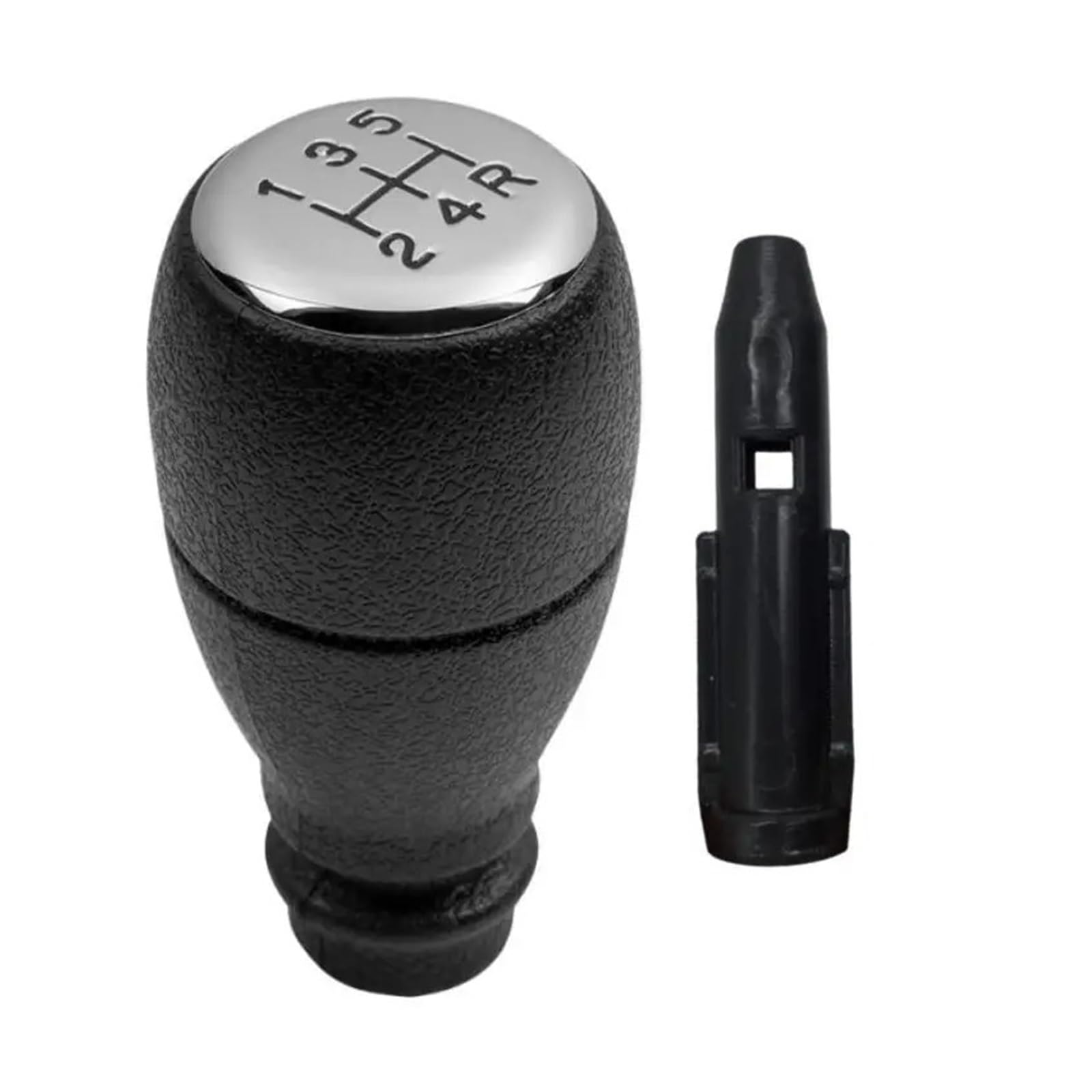 VAVGKDKPZB Shifter Lever Handle for Peugeot Partner 2008-2018 5 Speed Gear Shift Knob Gaiter Boot Case(Gearknob Adapter)