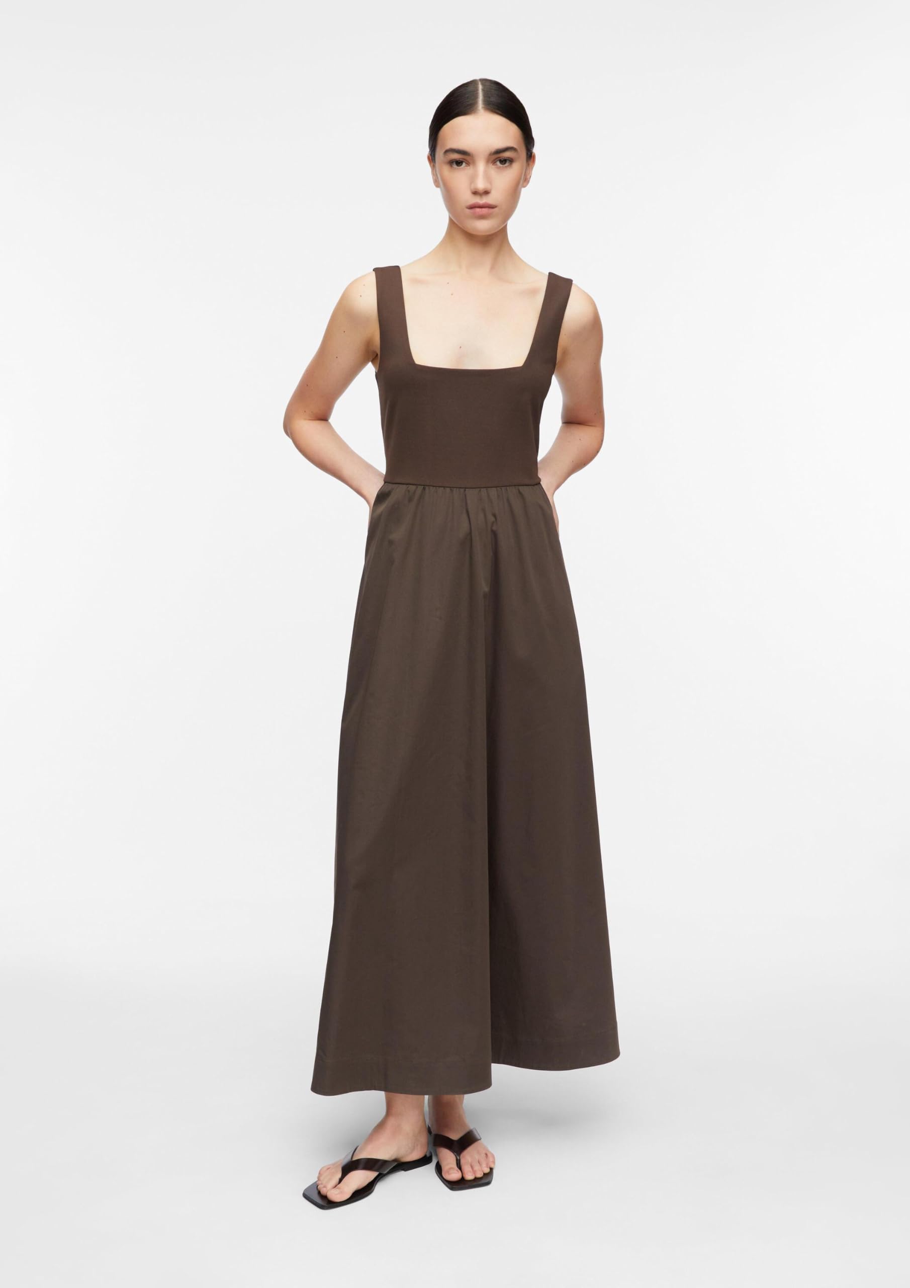Comma Damen 2182683 Kleid (1er Pack)