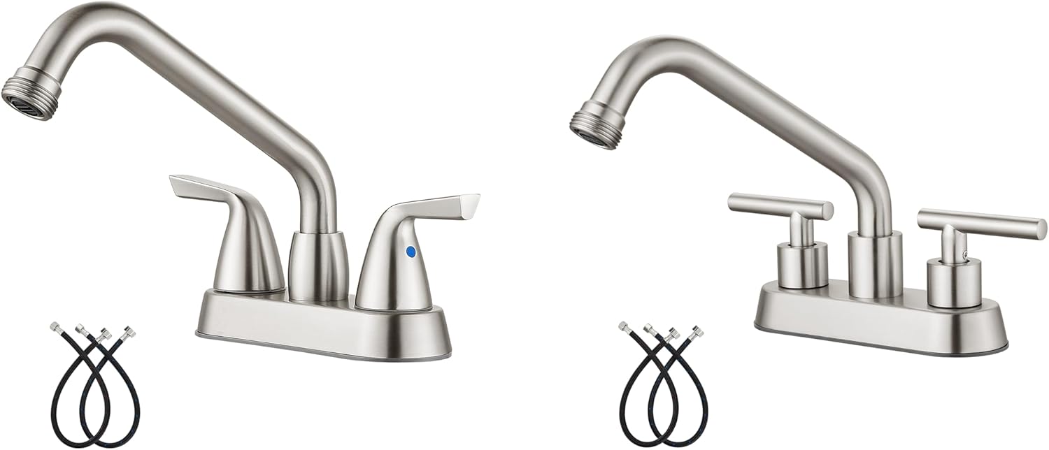 Aolemi Utility Laundry Sink Faucet,4 Inch Centerest Laundry Faucets