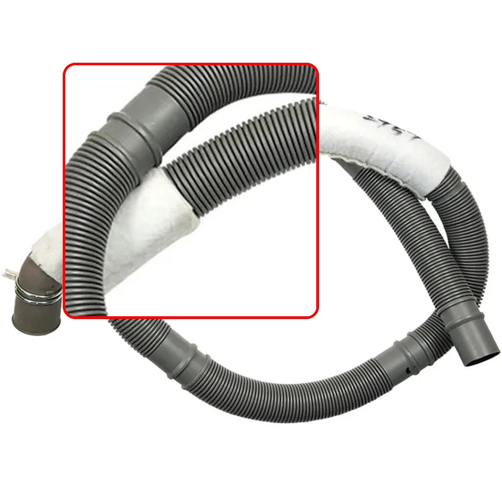 Tubo Di Drenaggio Della Lavatrice,Compatibile Con Midea MG90-14133WDXG | 1421WDXS / 1433WDXG Parte Di Ricambio