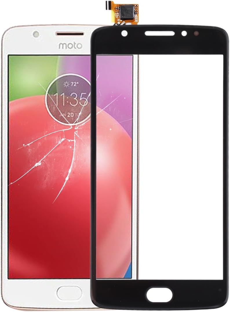 LIYONG Replacement Spare Parts Touch Panel for Motorola Moto E4(Black) Repair Parts (Color : Black)