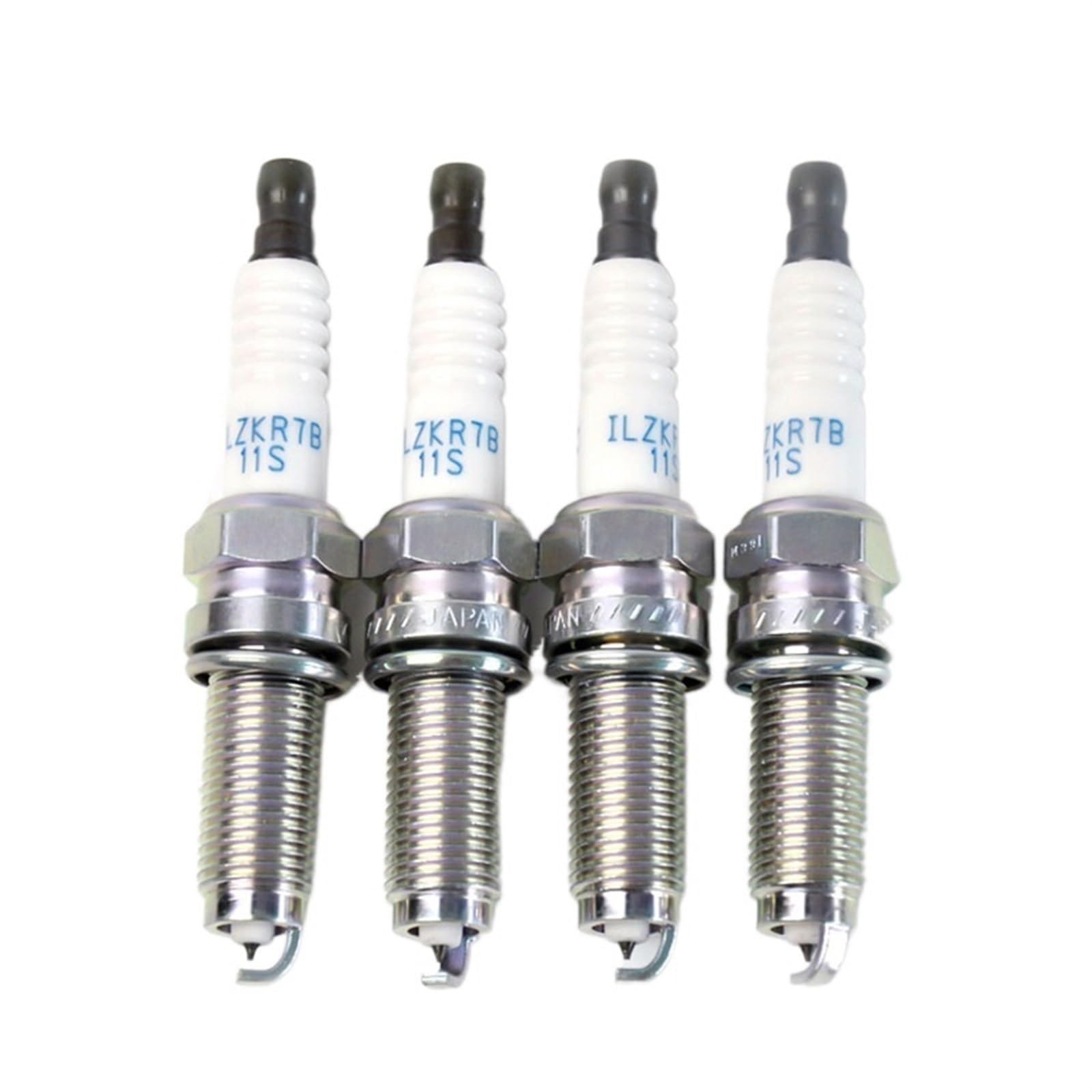 4 Pezzi Candela di accensione per Auto ILZKR7B11S 5787, per Accord IX VIII 2.4L 3.5L, per TL ZDX MDX RDX Candela di accensione per Auto ILZKR7B-11 Compatibile