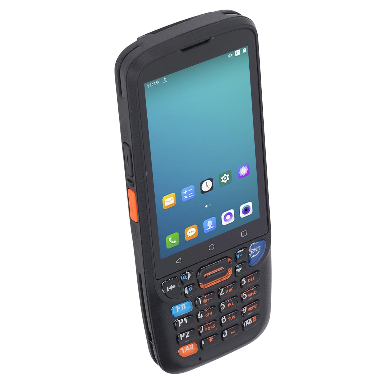 Lector de Códigos de Barras QR, Escáner de Códigos de Barras Portátil con Pantalla de 4 Pulgadas, Escaneo Eficiente 1D 2D para Gestión de Inventario y Logística