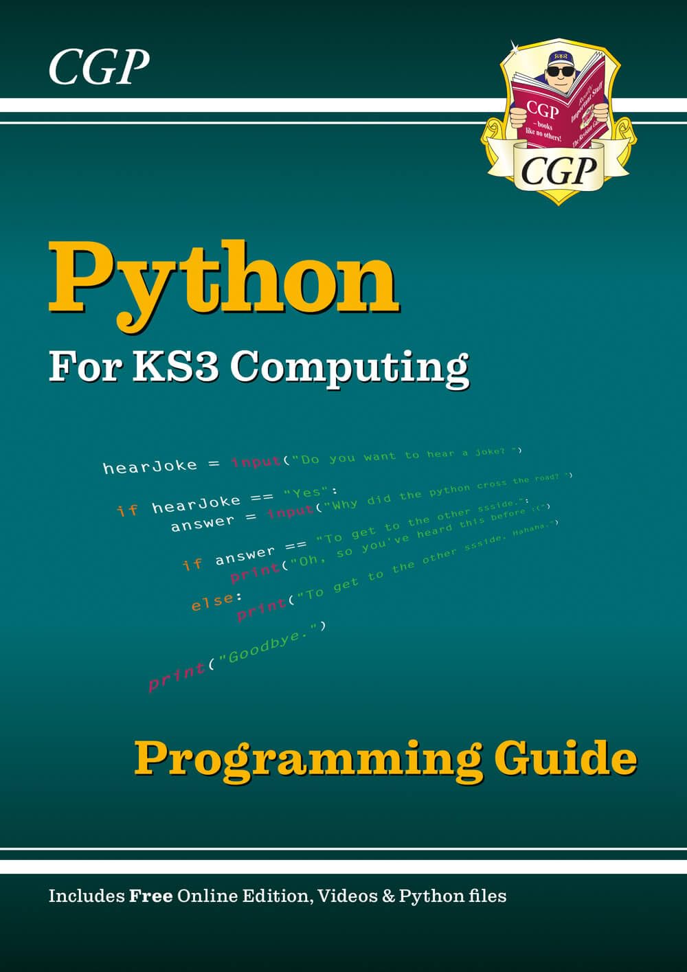 KS3 Computing: Python Programming Guide with Online Edition, Python ...