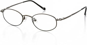 Optical Eyewear - Oval Shape, Metal Full Rim Frame - for Women or Men Prescription Eyeglasses RX