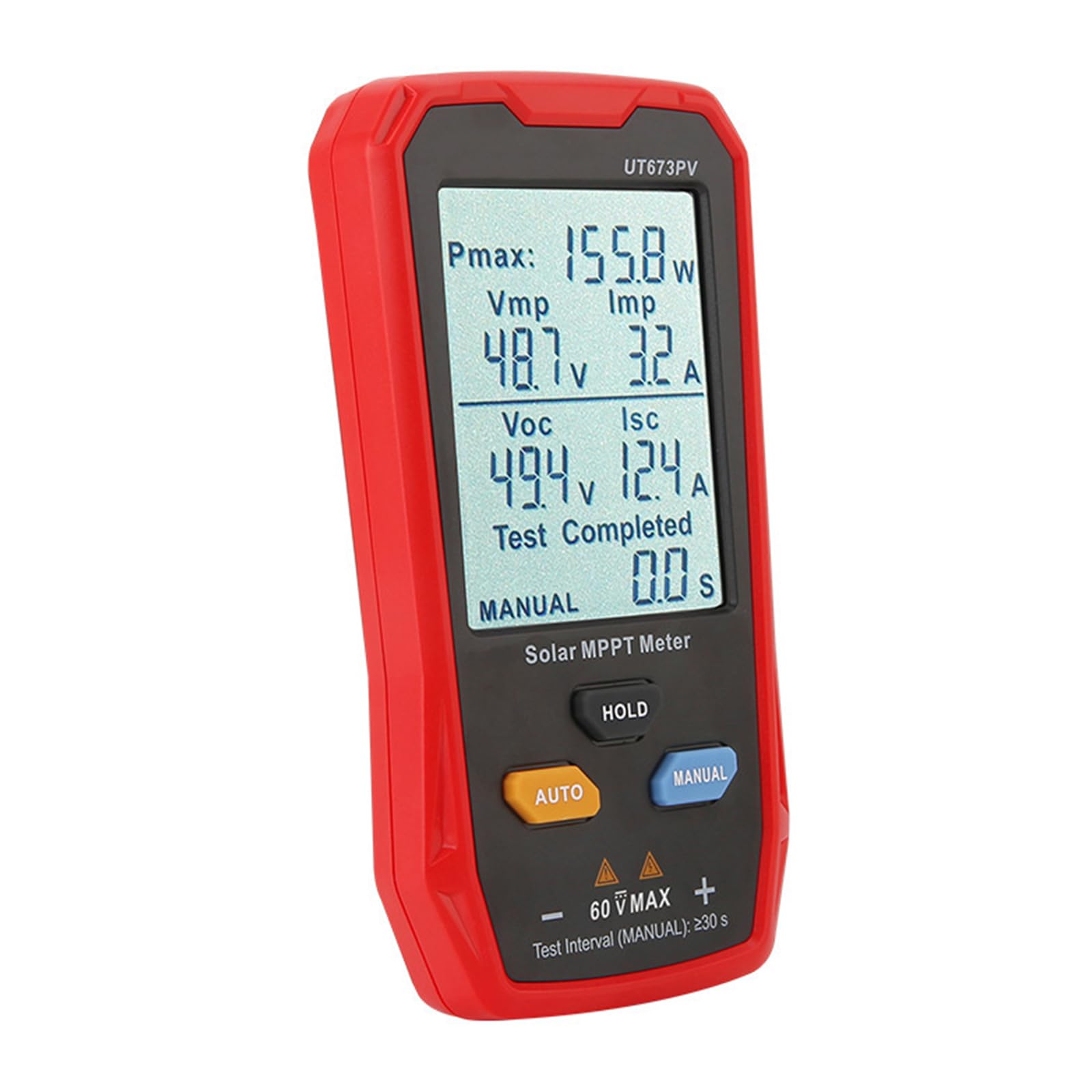 Tsophreniq Circuit Troubleshooting Tool Solar Panel Tester 800W Photovoltaic Multimeter Solar Mppt Meter Lcd Screen Photovoltaic Multimeter