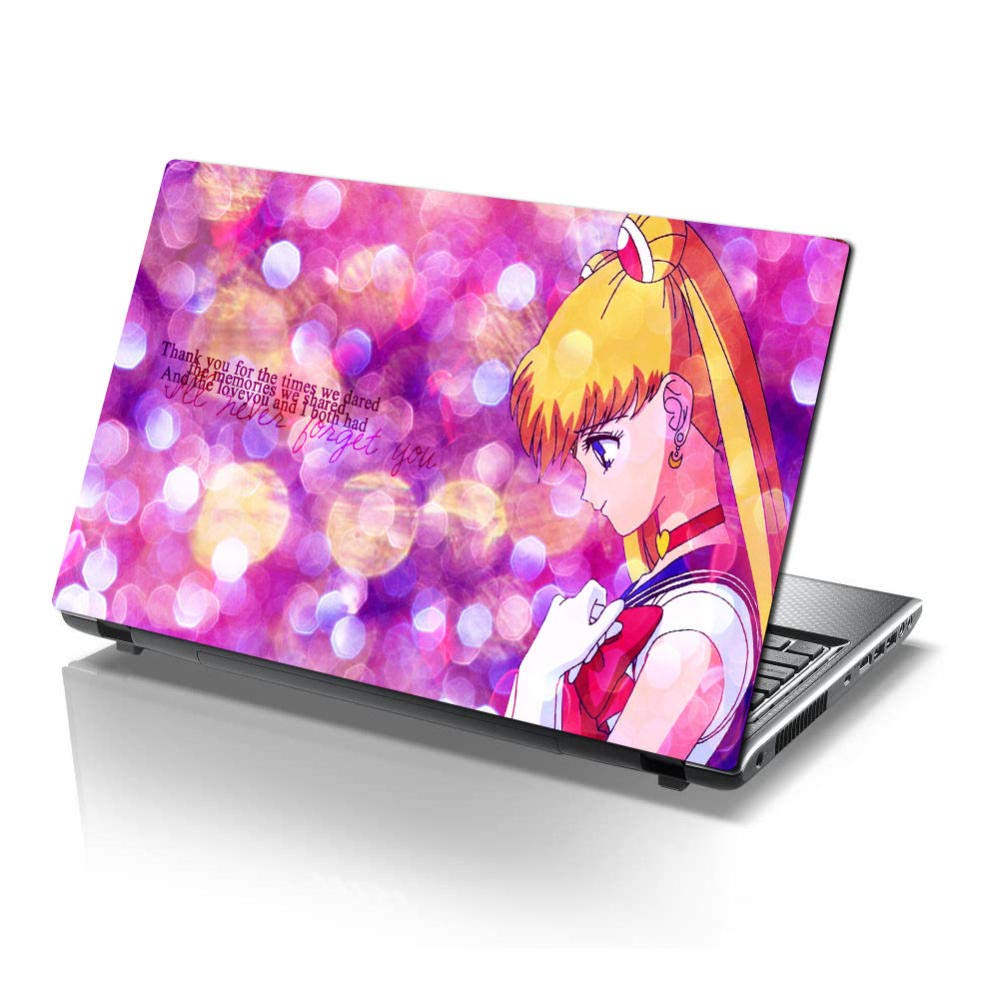 Skins & Decals Vinyl Ultra Thin Premium Protective Body Stickers Skins Decal Cover Computer Decal Universal Sailor Moon 15.6 Inch