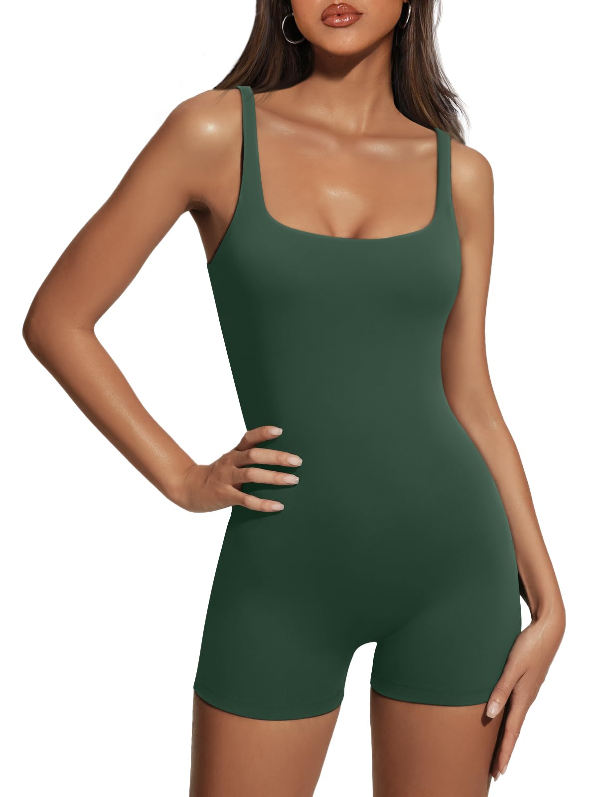 AUTOMETWomens Jumpsuits Shorts Rompers Workout One Piece Bodysuits Jumpers Yoga Summer Fashion Vacation Outfits Clothes 2025OEKO-TEX STANDARD 100