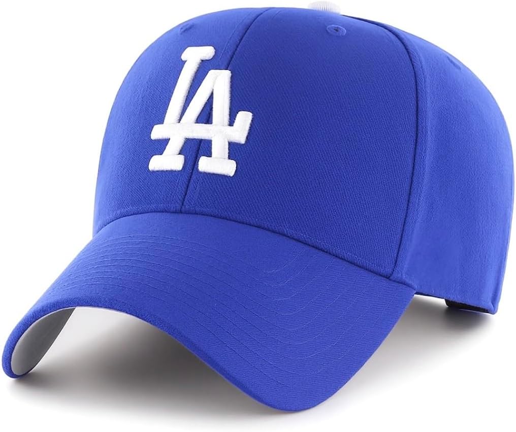 Gorra Azul y Blanca Ajustable con Logo MLB Los Angeles miniatura 1