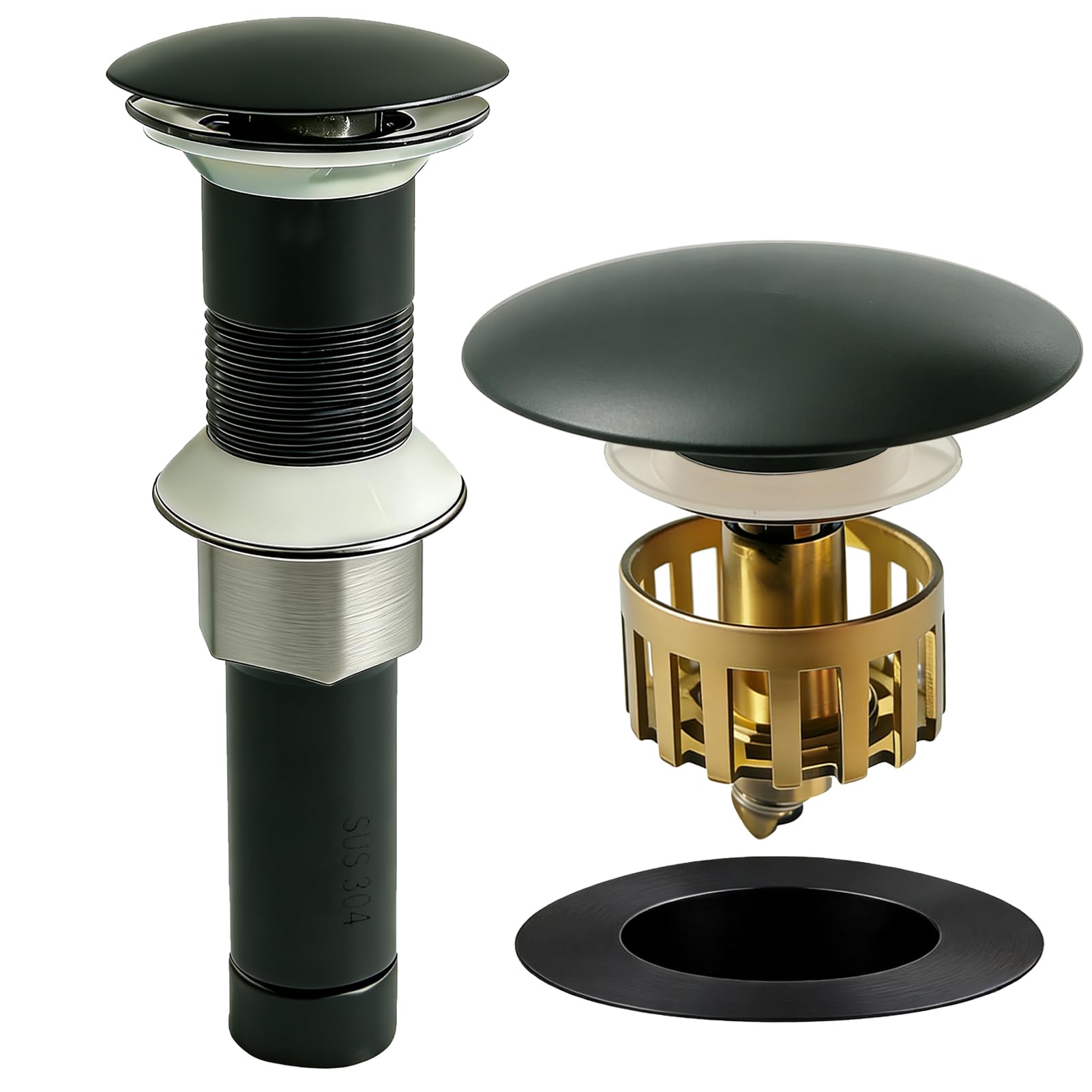 HENGDLOO Pop Up Drain