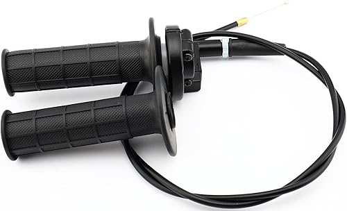 Miniatura 3 de Left Right Handle &Left Brake Lever &Brake Cable &Throttle Cable And Throttle Clamp Cable Brake Lever Kit Fit For Pit Dirt Motor Bike Mini Bike