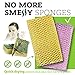 The Crown Choice Heavy Duty Non-Scratch Dish Scrubbers for Cleaning Dishes & Pots (6Pcs) - Replace Kitchen Sponges for Dishwashing with Our Scouring Pads - Try Our Alternative Dish Washing Scrub