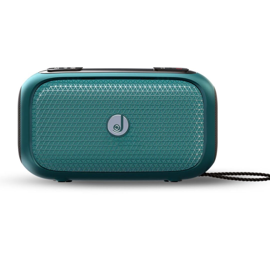 JUST CORSECA Sushi Albatross | Bluetooth V5.0 | RGB Light Effects | 20W Wireless Speaker |1800mAh Battery | USB, Micro SD & FM Support (Ocean Blue)-image-46
