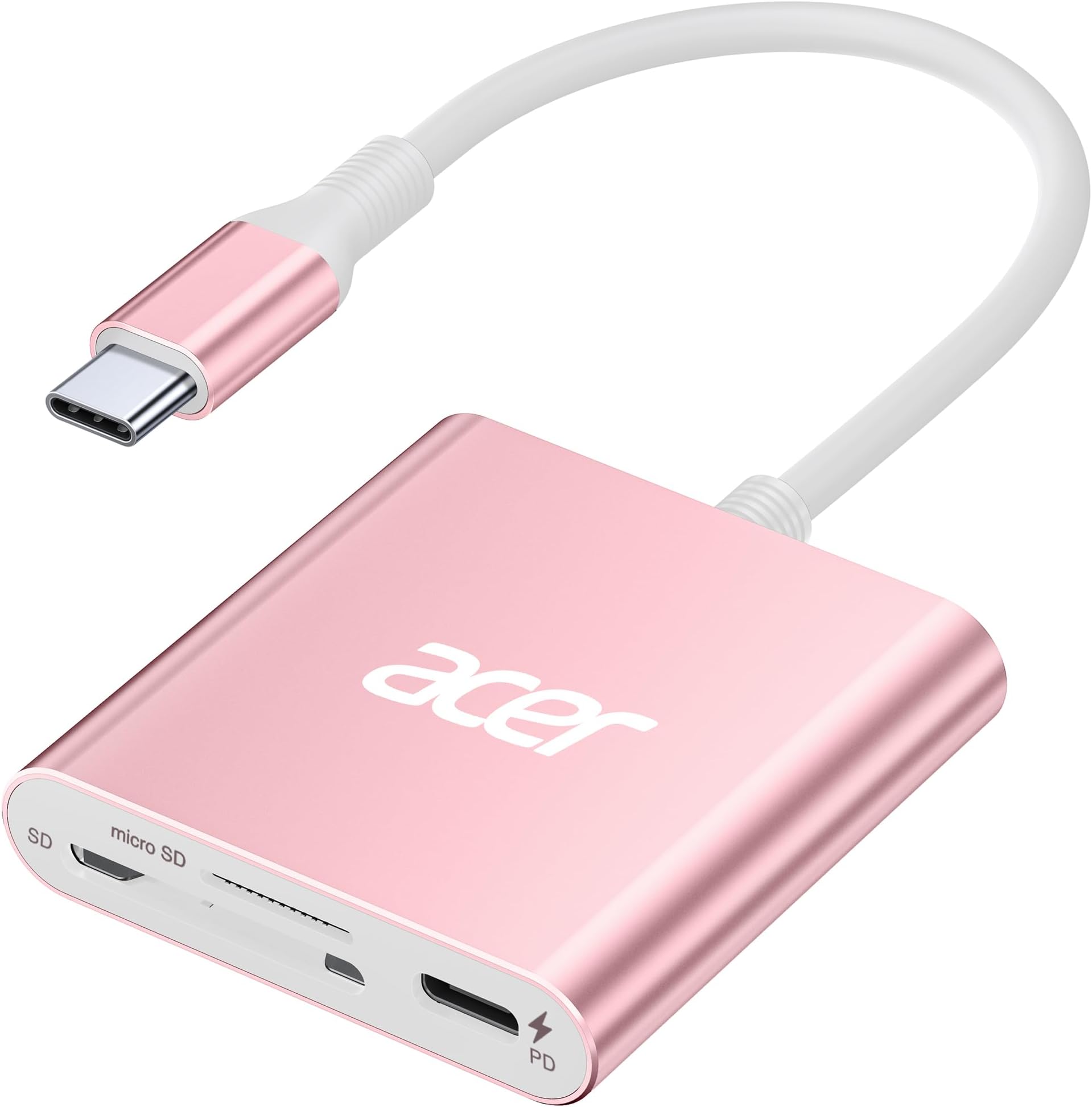 Mac Mini Acer , USB 3.0 & Type-C Micro SD Card Adapter Dual Slot Sd Card Reader