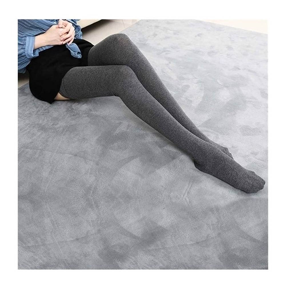 Pantimedias de otoño e Invierno Mujer 80 cm Calcetines de algodón súper Largos Mujer sobre la Rodilla Calcetín Alto hasta el Muslo cálido (Color : Style A, Size : One Size) (Style C One Size)