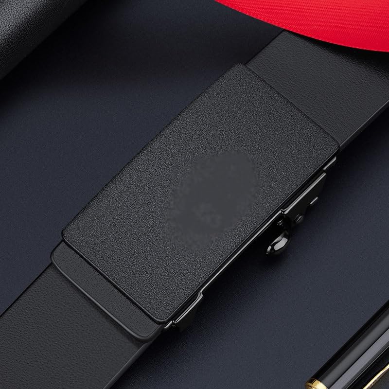 Men's Toothless Automatic Buckle Layer Cowhide Belt Casual Men's Belt3