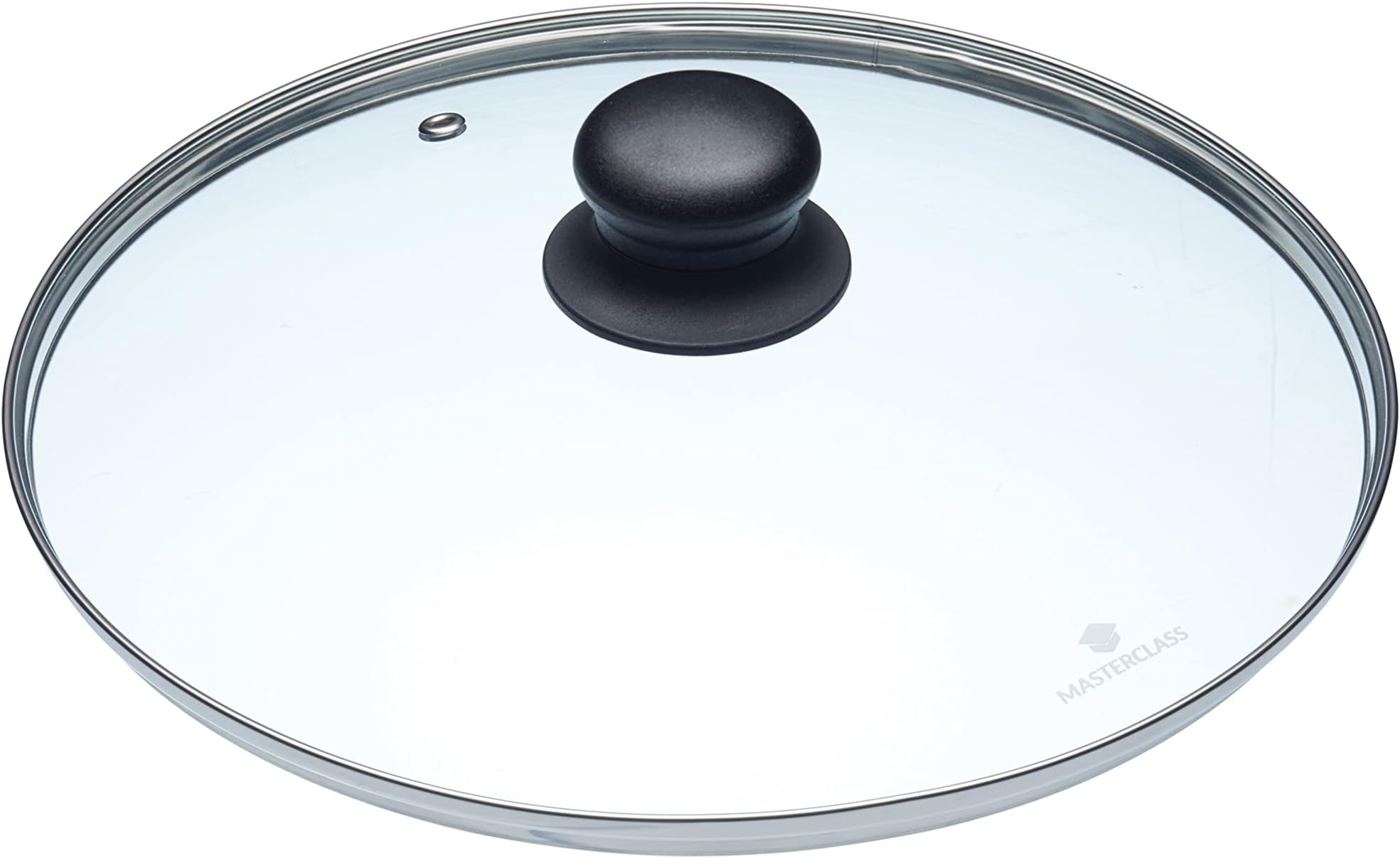 KitchenCraft MCGLLID26 MasterClass Glass Saucepan Lid, Designed to Fit most 26 cm Saucepans and