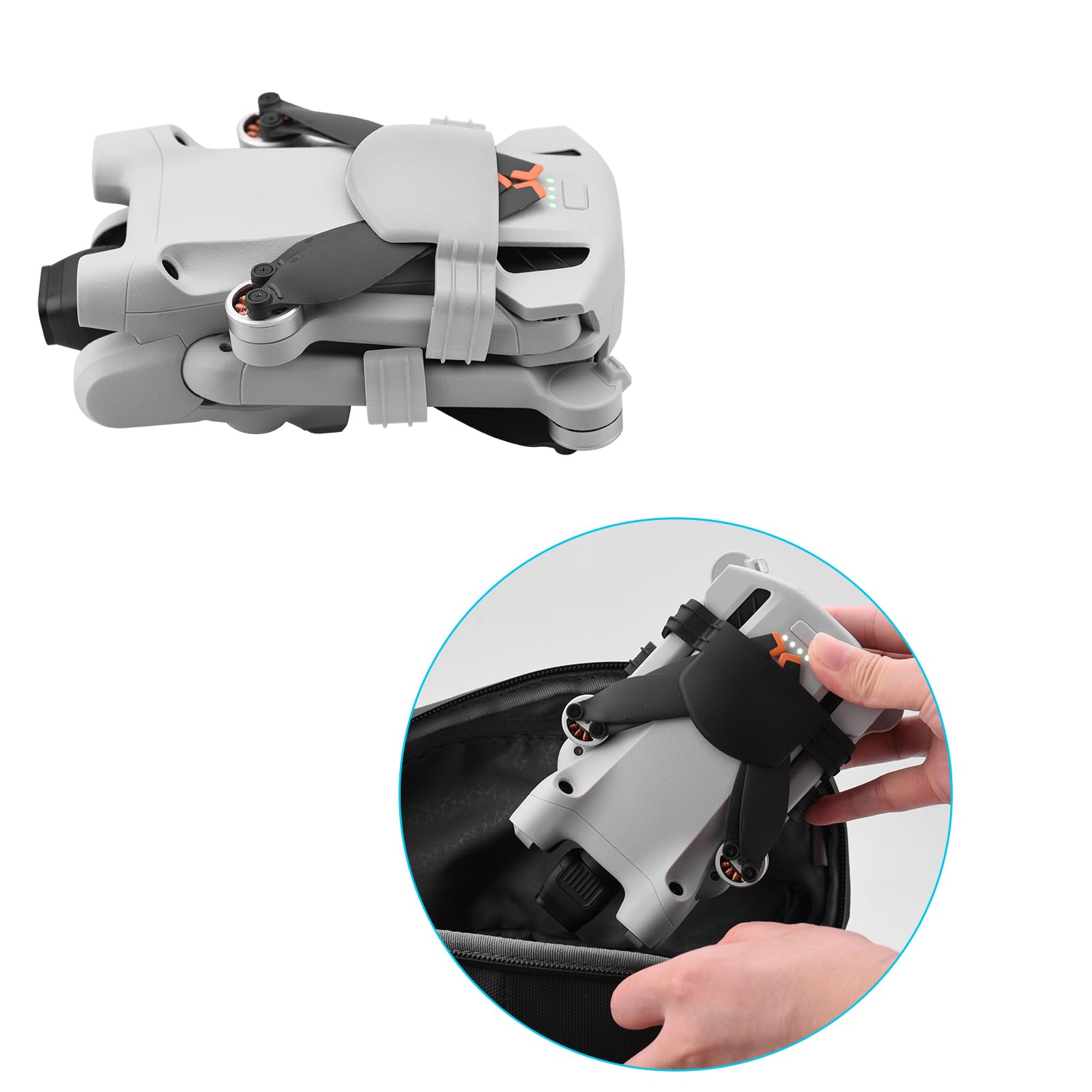 Support D’hélice O’woda Pour DJI Mini 3 Pro – Stabilisateur Et Protection Pour Pales Pendant Le Transport - 9