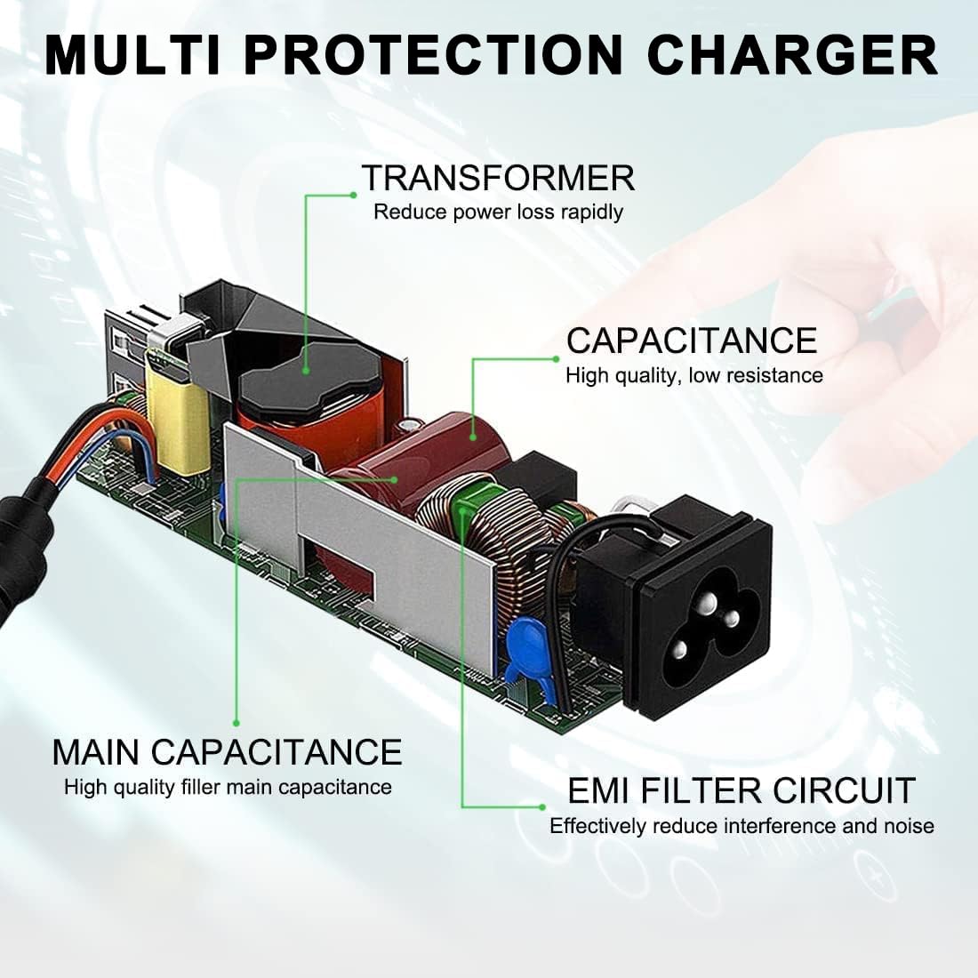 XITAIAN 100W USB Type-C Alimentatore Caricabatterie di Ricambio Per MSI Summit E16 E15 E14 E13 Flip Evo,MSI Prestige 13 14 15 16 Evo A10M A11M A12M A13M B13M A10RB A12UC A12SC A10SC A11SCS A21-100P1A