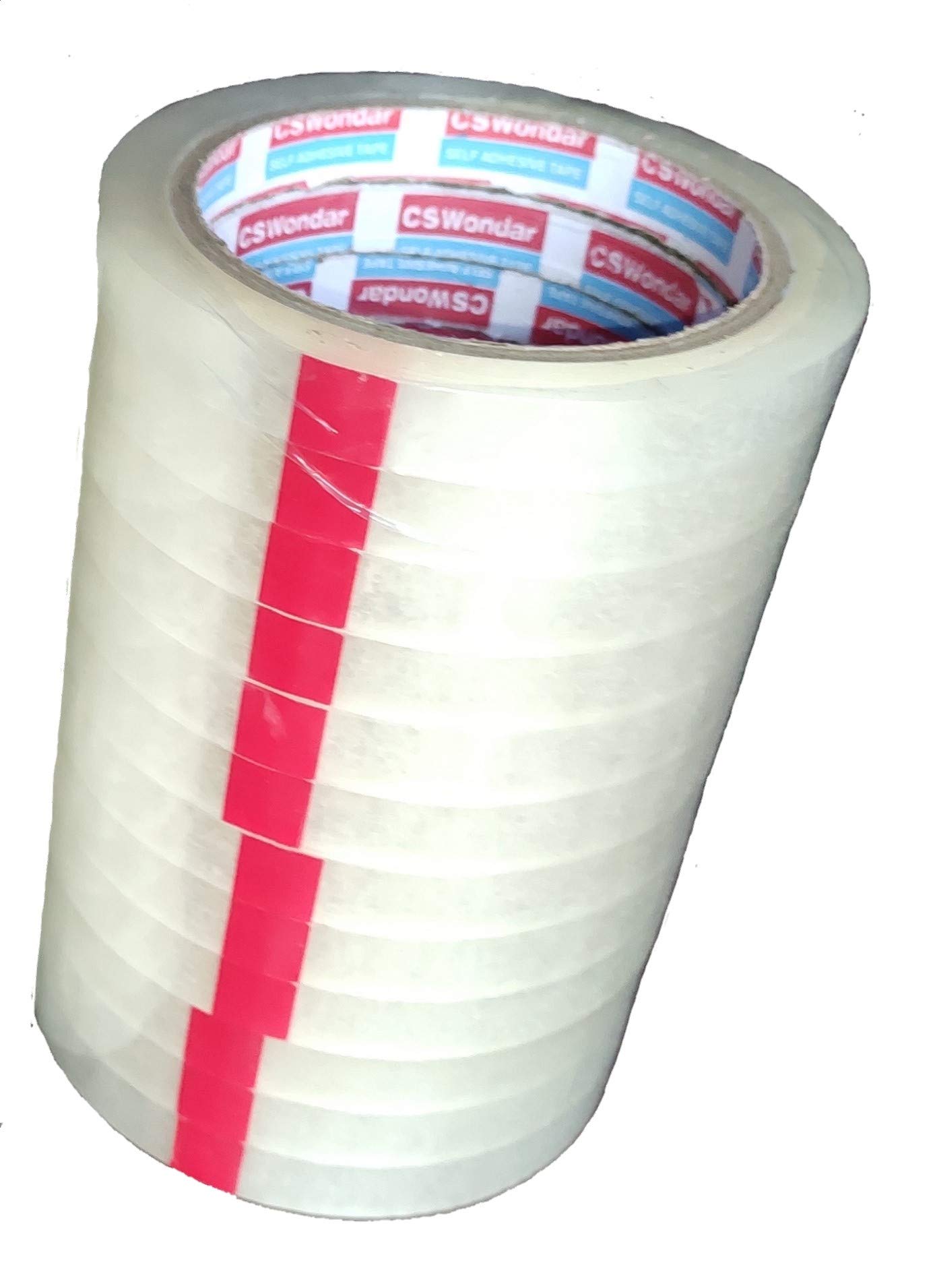 Jhilmil Adhesive Packaging High Strength Cello Tape Set of 12 (Transparent, Size: 1/2 Inch, Length: 55Mtr) (B07DB8HNZ4) Amazon Price History, Amazon Price Tracker