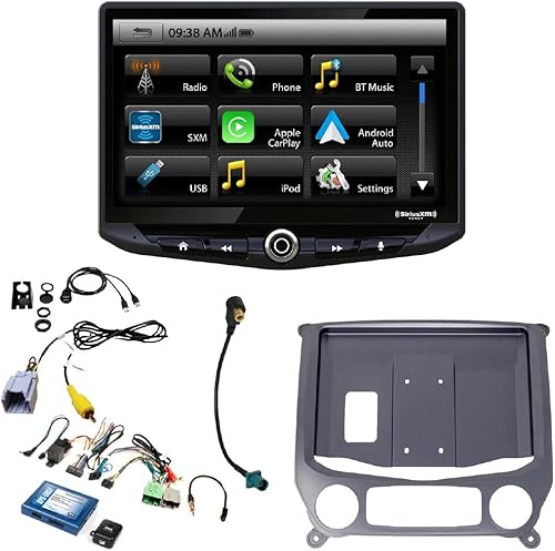 STINGER Wrangler JK 2011-2018 Kit de instalación para radio HEIGH10 de 10 pulgadas SRK-JK11H Configuración completa de intergración