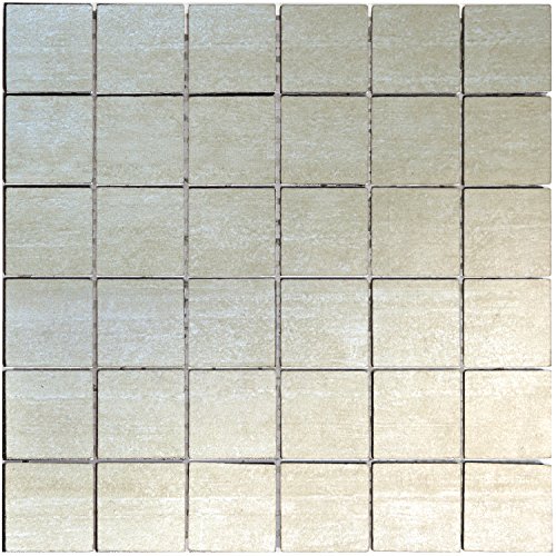Preisvergleich Produktbild Keramik Mosaik Fliesen Cemento Beige