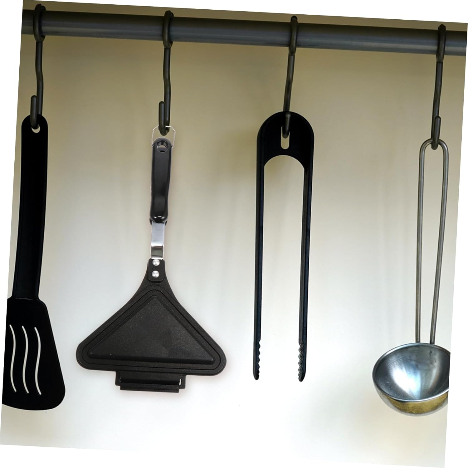 1Pc Double-sided Aluminum Sandwich Mold Frying Pan with Non-stick Coating Compatible with Gas and Induction Cookers for Toast Eggs Waffles and Homemade Bread Cooking