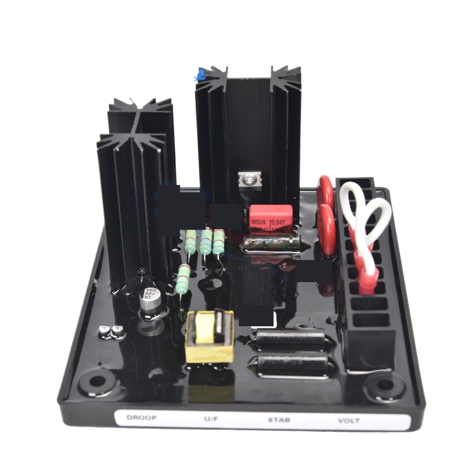 Generador diésel sin escobillas con regulador de Voltaje automático AVR, AVC63-7, AVC63-4, frecuencia 50 Hz/60 Hz(AVC63-7)