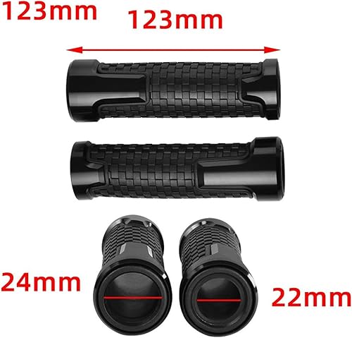 Motorcycle Handlebar 78 "22mm Universal Motorcycle Handle Handlebar Hand Bar Grip for MT09 MT07 FZ09 FZ07 MT125 MT25 MT10 MT03 MT01 MT Motorbike