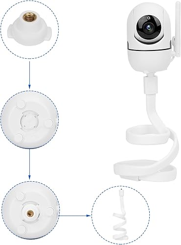Miniatura 4 de Soporte de monitor de bebé para HelloBaby HB65  HB6550  HB6339 HB6558  HB66  HB248, ANMEATE SM935E  SM650, Bonoch, ChildsFarm Baby Monitor, brazo