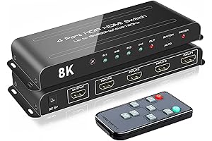 ROOFULL 4K HDMI Switcher: Elevate Your Home Entertainment