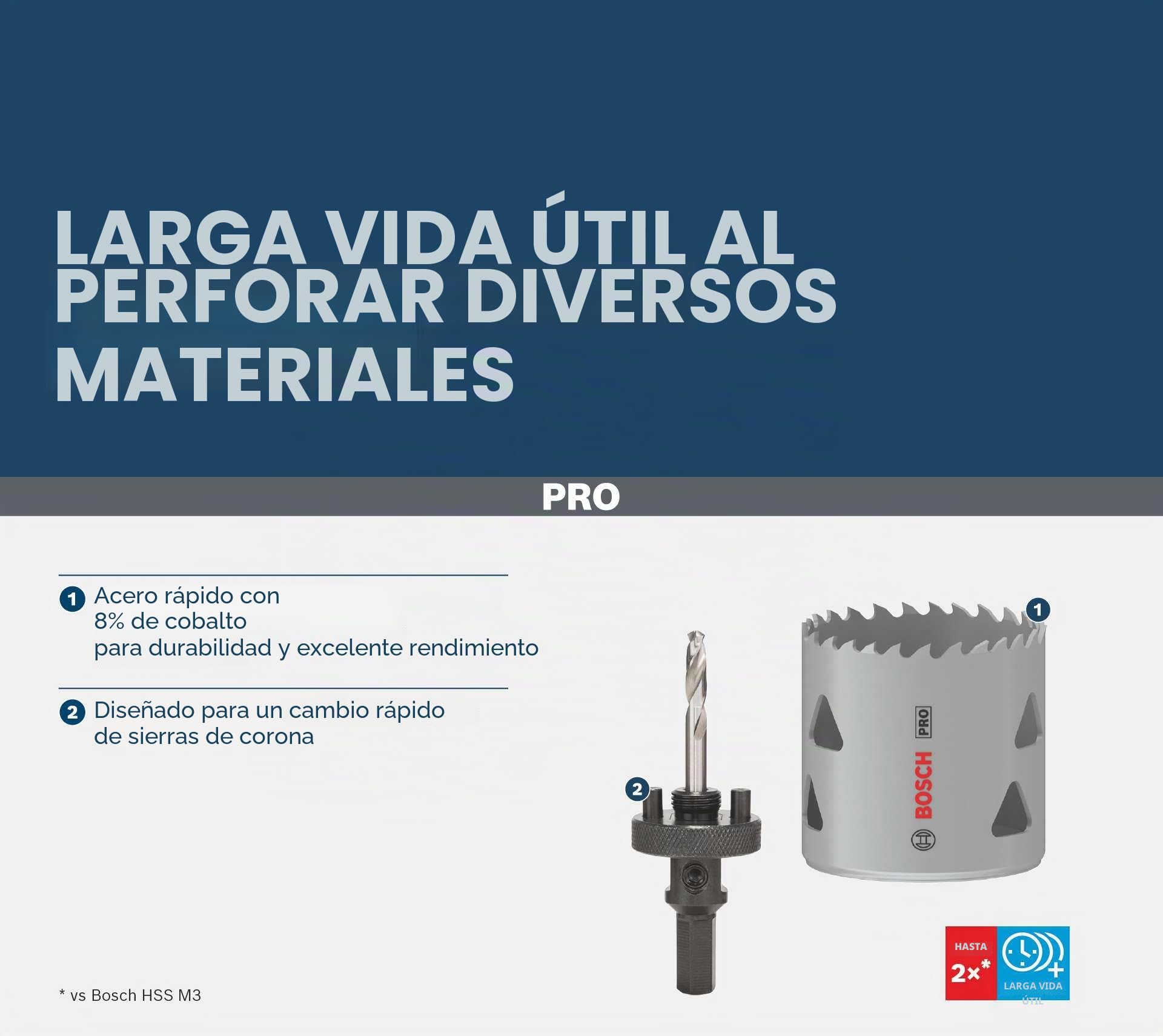 Bosch Juego de 17 sierras perforadoras multimaterial – Adaptador estándar (para madera blanda, paneles de yeso, diámetro 19, 22, 25, 29, 35, 38, 44, 51, 57, 64, 76 mm, accesorios profesionales)