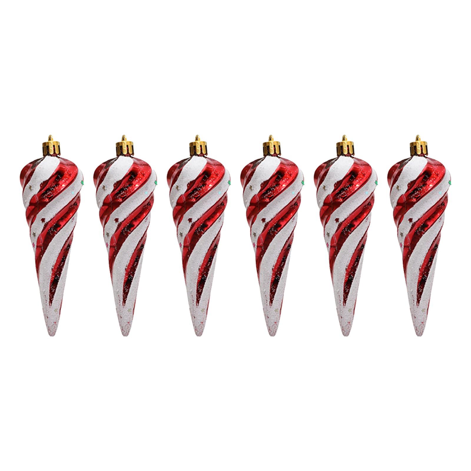 Buxuaaaa Festival Candy Cane Hanging Ornament Christmas Festival Decoration Delicate Candy Cane Shape Tree Hanging Ornament Color Craftsmanship