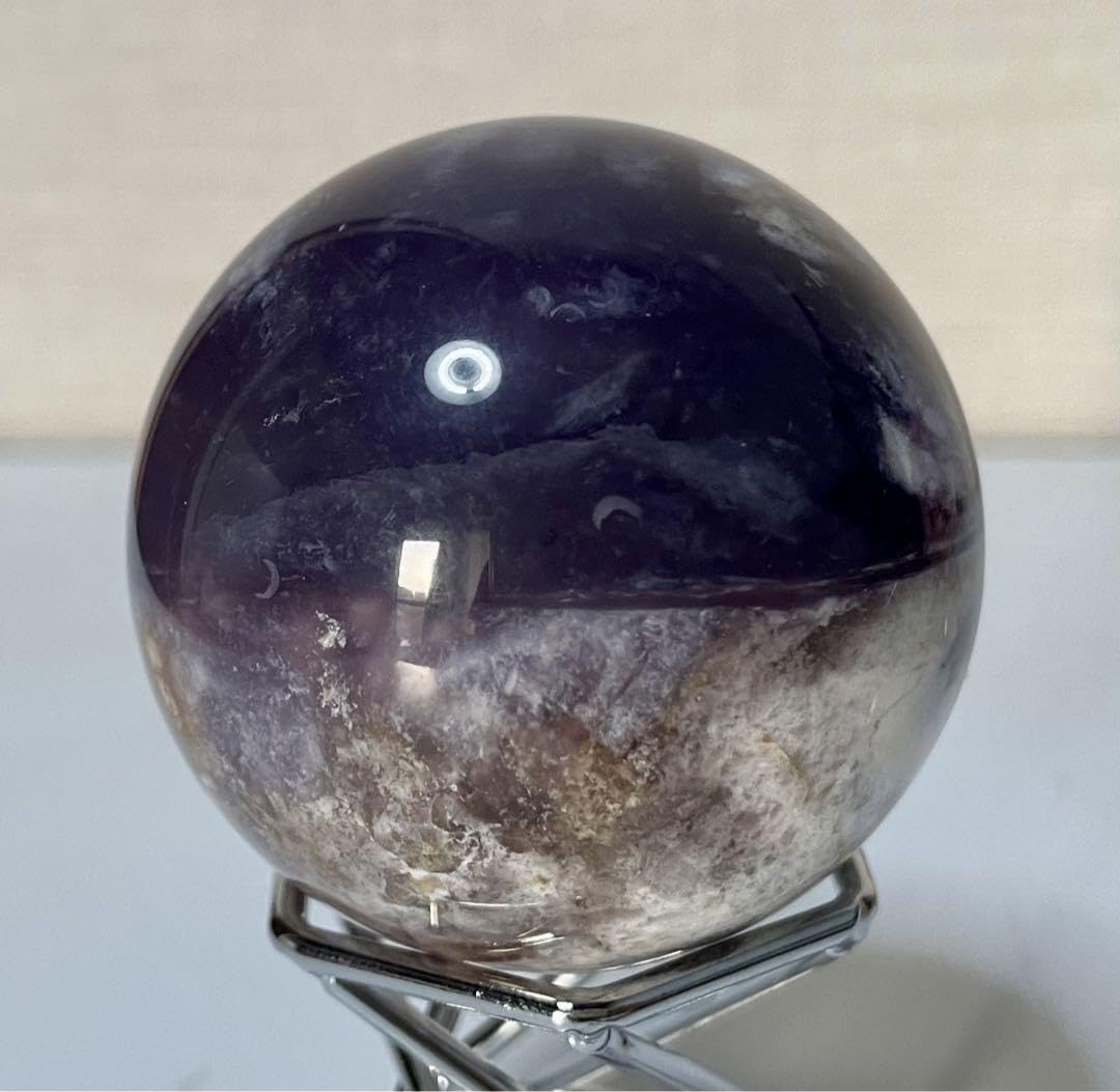 ピンクグレイニネススフィア♡ 木紋石No.2087 ピンクグレイニネス