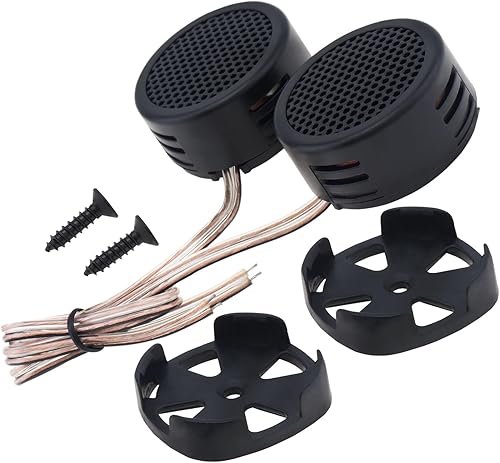 Miniatura 3 de Tweeters de coche, 2 unids 500 W de alta eficiencia mini domo altavoces de tweeter para el sistema de audio del coche