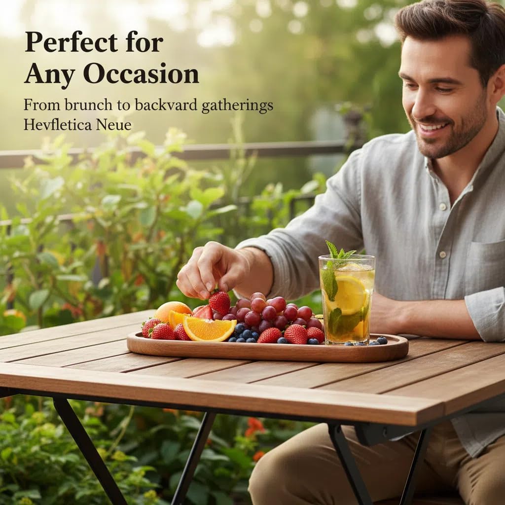 Wooden Decorative Trays 1PCS Farmhouse Wood Tray Bathroom Vanity Bathroom Counter Wood Trays Home Rustic Decor Trays, Bathroom Tray Countertop, Wooden Trays for Decor Vanity Trays - Image 7