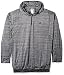 Russell Athletic Men's Big and Tall 1/4 Zip Poly Hood Jersey With LC r