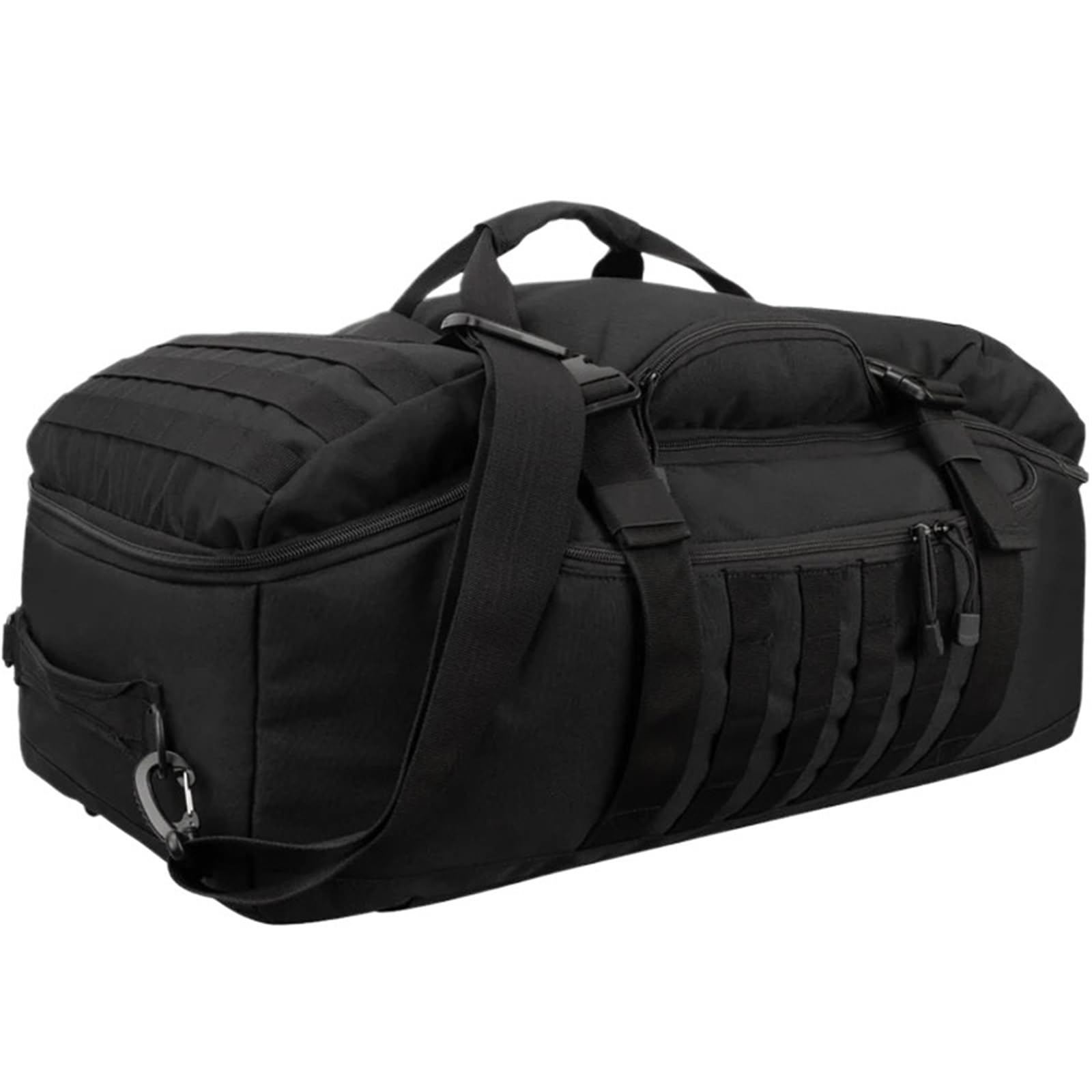 Duffle Bag Fitnesstasche 30 45 80L wasserdichte Reisetaschen Gepäcktaschen mit großem Fassungsvermögen Herren Seesack Reisetasche Wochenendtasche Seesäcke(XL Black)