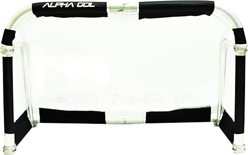 Alpha Goal - Portería plegable de aluminio con bolsa de transporte