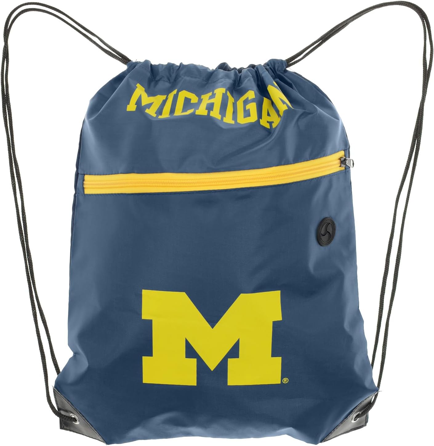 FOCO Navy Midshipmen NCAA Pocket Drawstring Backpack