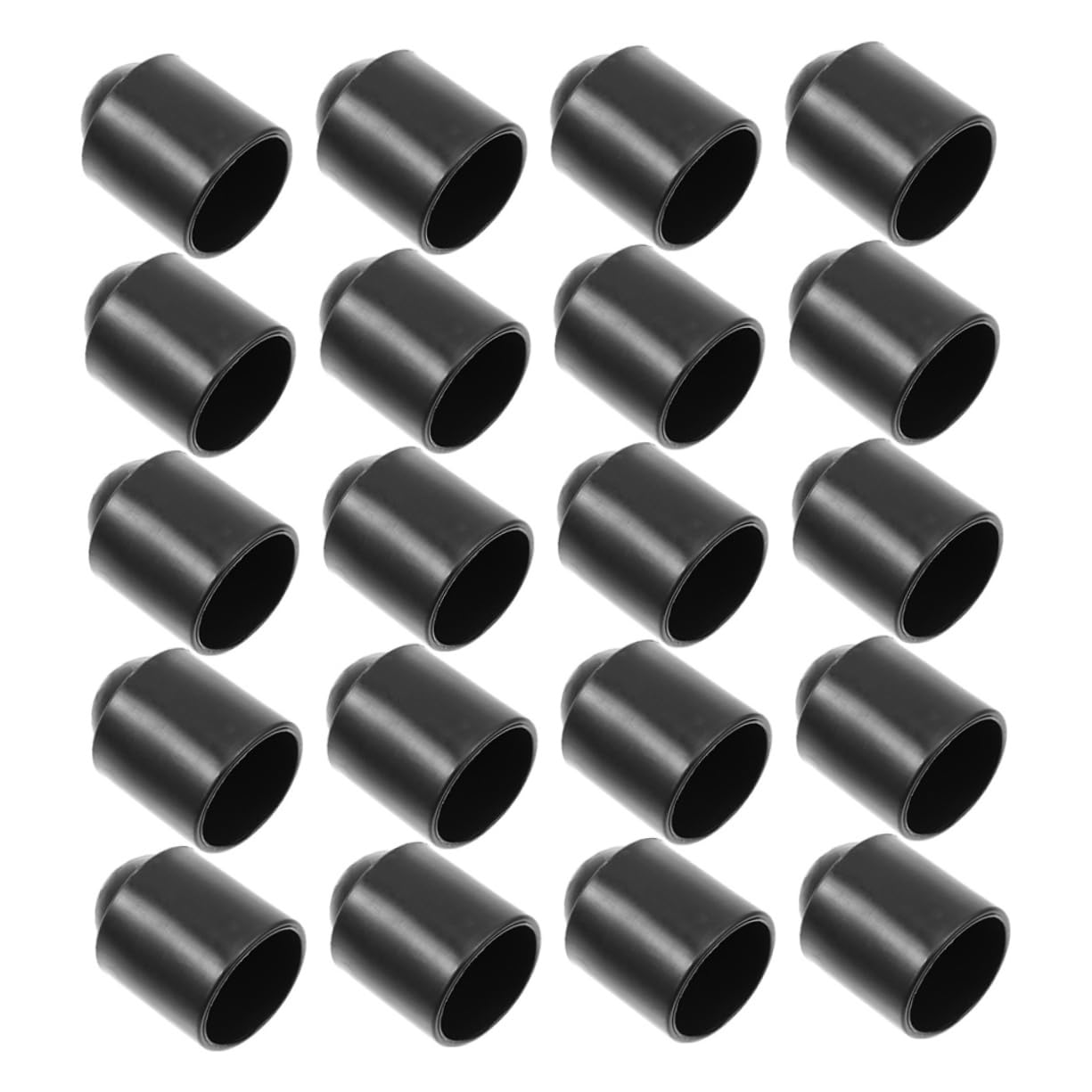 Mipcase Billiards Cue End Covers Replaceable Pool Cue End Protectors Anti-wear Rubber Material