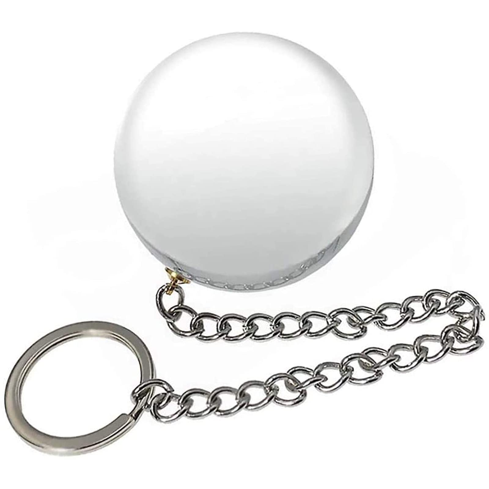 Plug anale Perline anali Catena anale Catena lunga Perline anali in vetro Perline in vetro Sfere di cristallo Sfere anali vaginali dell'amore Giocattolo sessuale per uomini Donne(Ø:5cm)