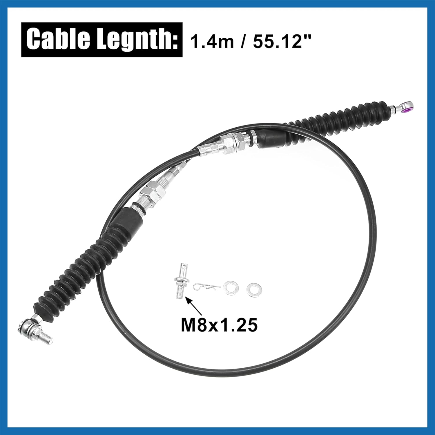 707000775 Gear Shift Cable Transmission Shifter Wire Replacement for Can-Am Commander 800 1000 800R for Can-Am Maverick 1000 1000R 2011-2015 Item Replacement