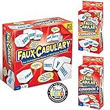 Faux-Cabulary The Wild Word Game - Complete Set (Includes both party games Expansion 1 and Expansion 2)