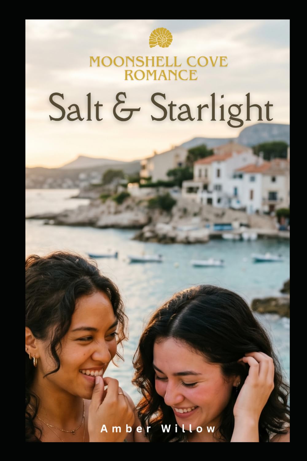 Salt & Starlight: A Cozy Small Town Grumpy Sunshine Romance (Moonshell Cove Romance Series)