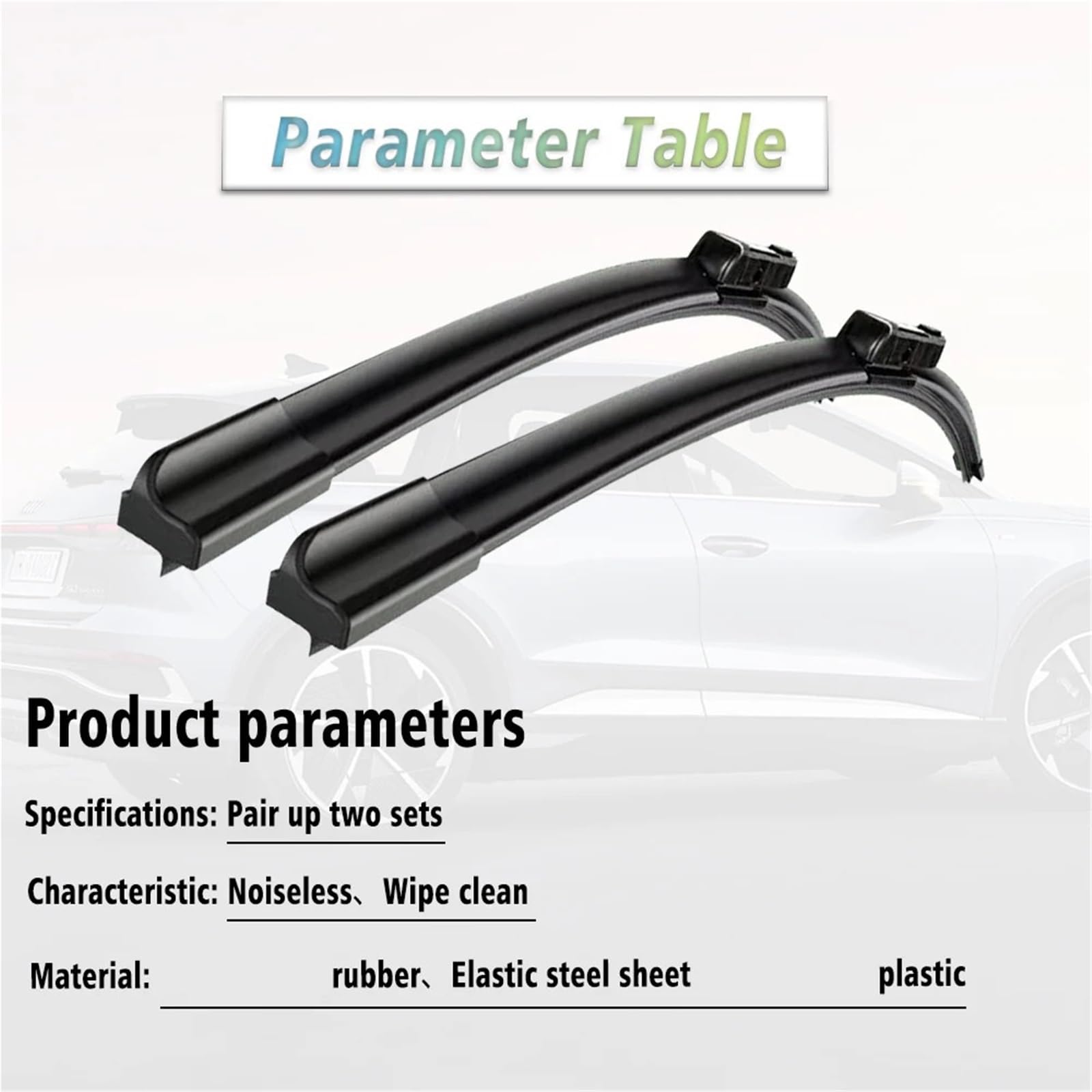 Auto Spazzole Sostituzione Set Adatto per Fiat Grande Punto 2005-2013 2006 2007 2008 2009 2010 2011 2012 Parabrezza 26 "+ 15" tergicristallo anteriore auto