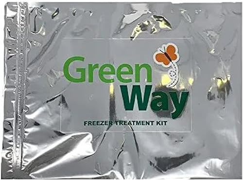 GreenWay Kit de bolsa de tratamiento para congelador, protege tu ropa con un juego de 5 bolsas reutilizables, deshazte de plagas y olores con una