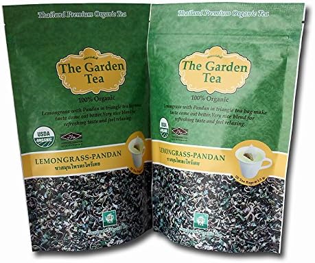 The Garden Tea Lemongrass-pandan 1 Pcs. Non Cafeine ,Suwirun